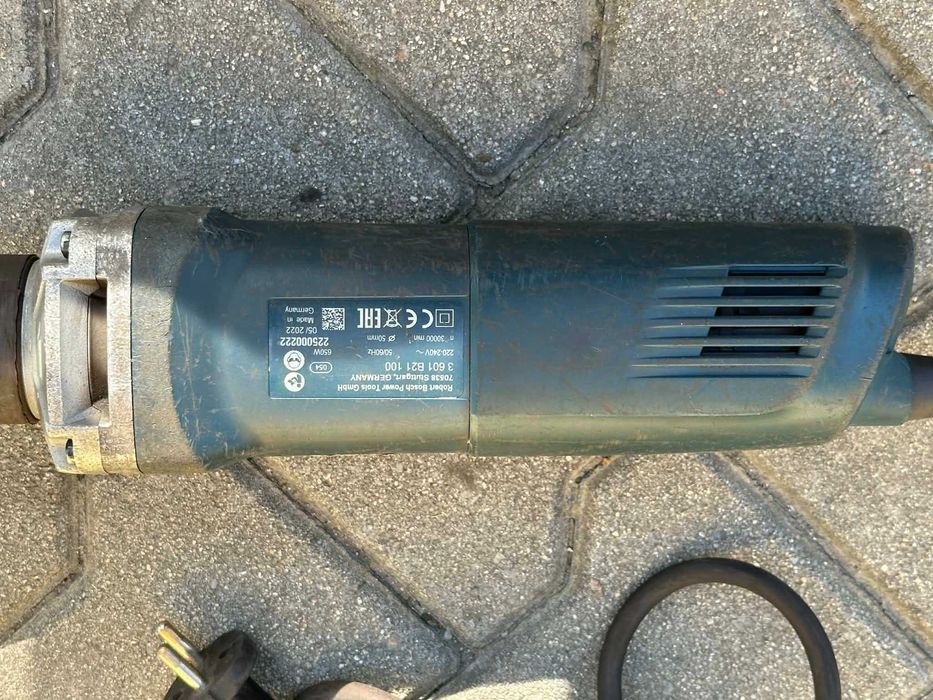 Електрически прав шлайф Bosch GGS 28 LCE, 650 W, 8 мм