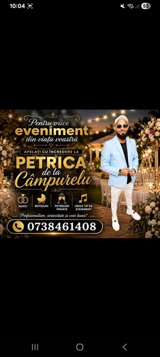 Formație pentru evenimente nunti botezuri sau dj pentru detalii sunatima mulțumesc