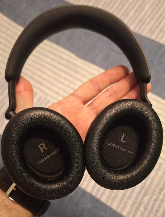 Casti Sennheiser Accentum Plus Wireless Black - Garantie 2028