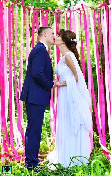 Свадебное платье в греческом стиле