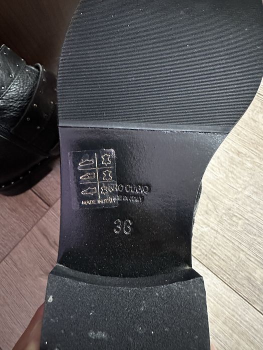 Ghete din piele naturală, mărimea 36