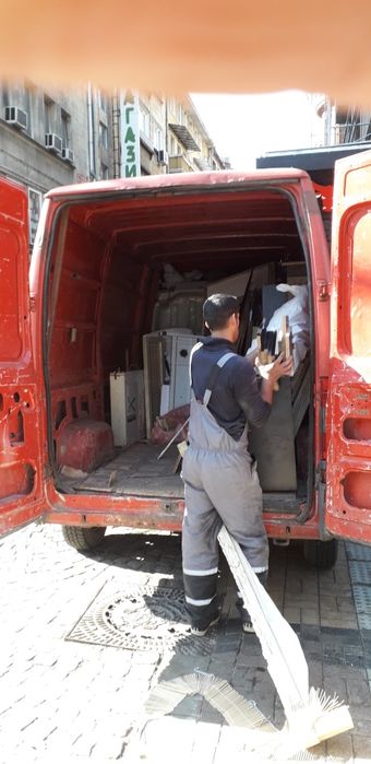 Транспортни и хамалски услуги кърти,чисти и извозва