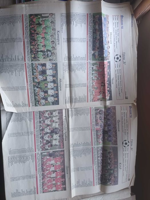 Вестник 24 часа - Световното първенство по футбол 1998 година