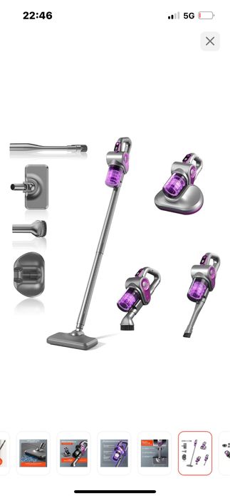 Пылесос White Wave KH288 серый