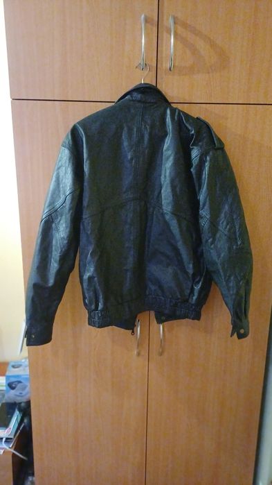 Мъжко кожено яке SILVER