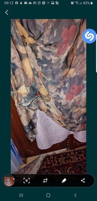Rochiță voal in culorile toamnei marime 54