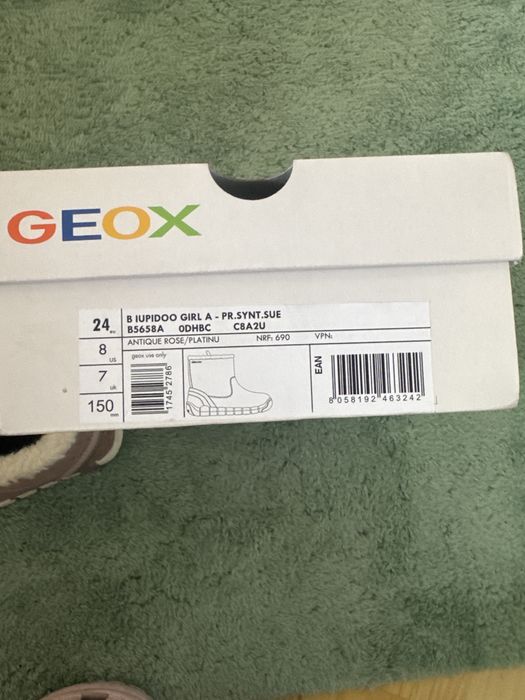 Детски ботушки Geox