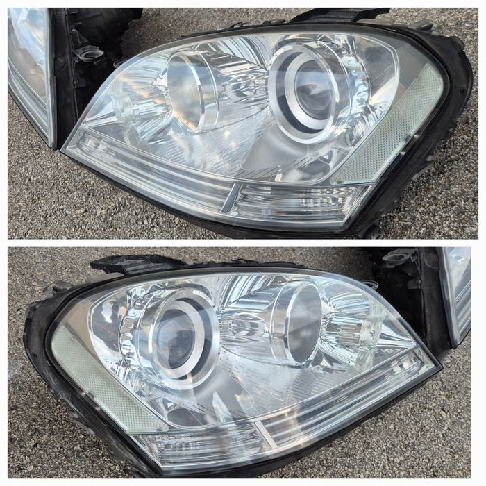 Фарове Мерцедес МЛ W164 Mercedes ML ляв десен фар