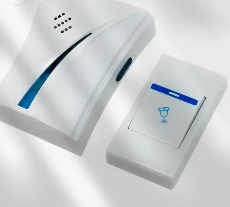 Sonerie Wireless cu Telecomandă • Rază până la 100 m • 32 Tonuri • Rezistentă la Intemperii