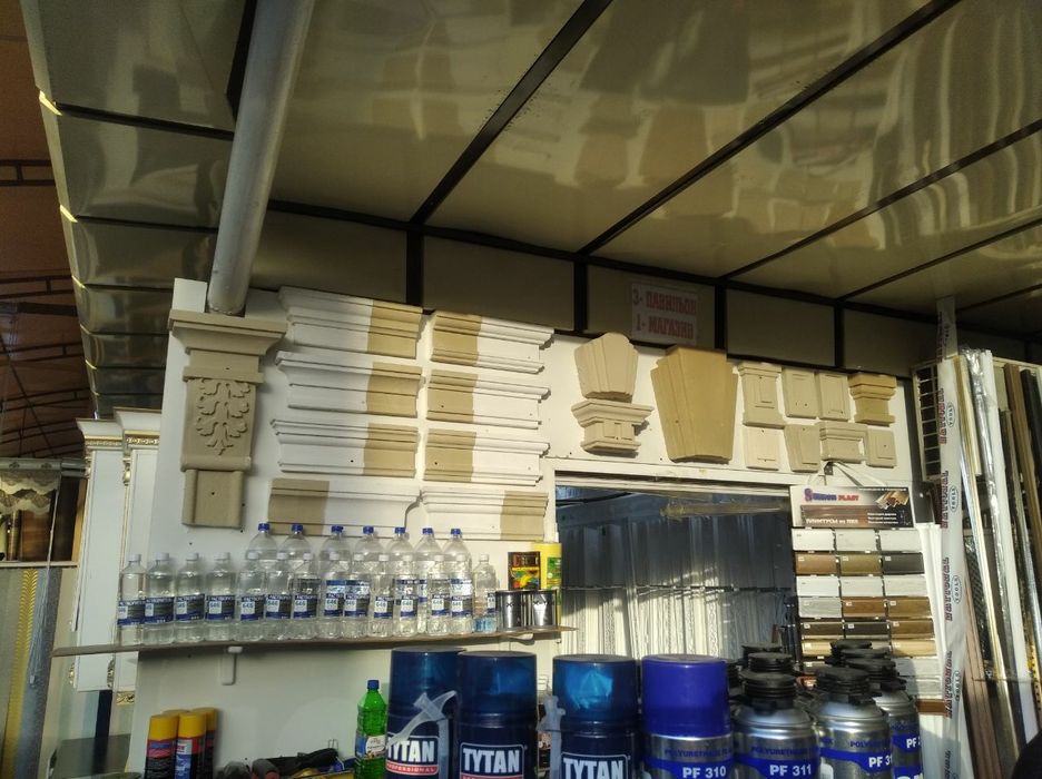 Фасадний декор из пенопласта