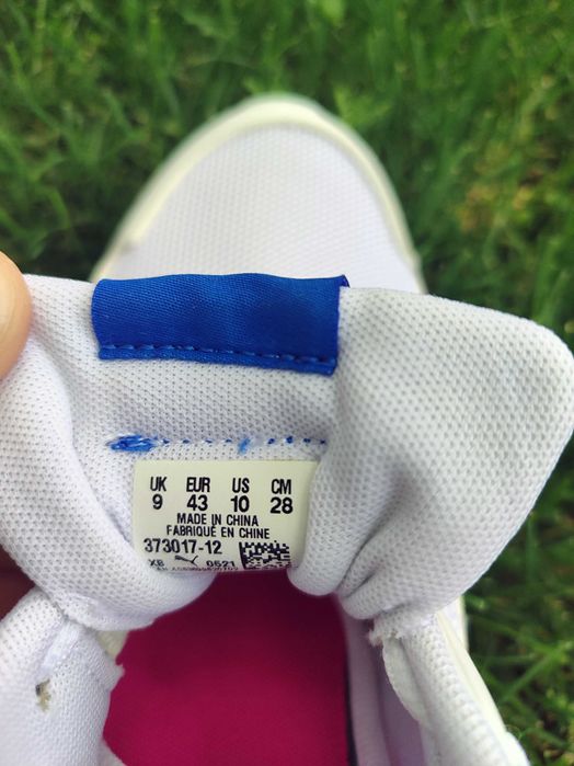 Puma 43 EUR, UK 9, US 10