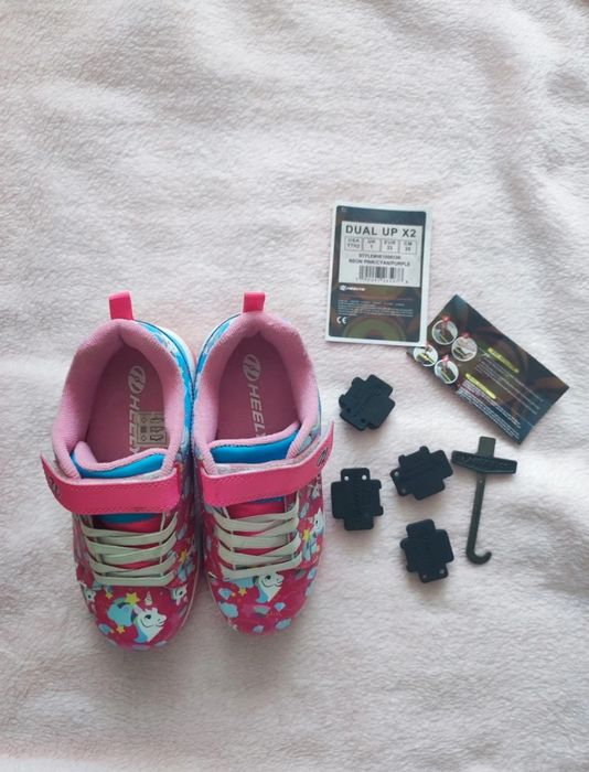 Adidasi cu roti Heelys masura 33 (20 cm talpa interioara)
