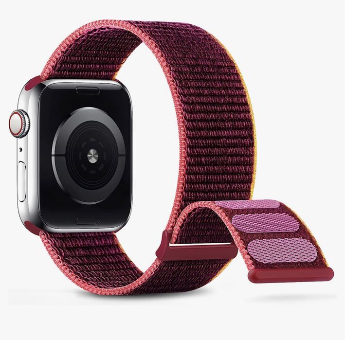 Curea Brand Nylon Sport Ceas Apple Watch Husa Folie Silicon