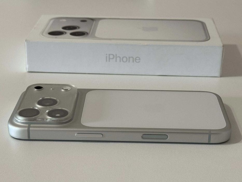 Бартер! Гаранция! Перфектен! iPhone 17 Pro Silver (Бял) 98%