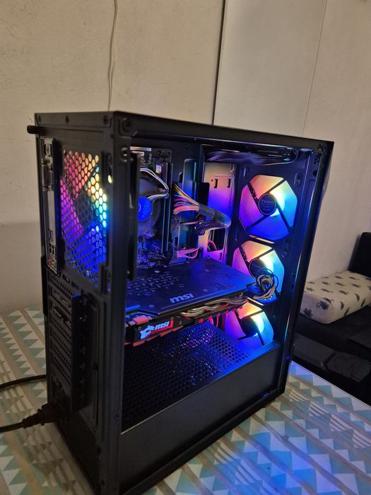 Геймърски компютър гаранция/i5 9400f 16GB,GTX 1070ti 8GB, 480GB SSD HD