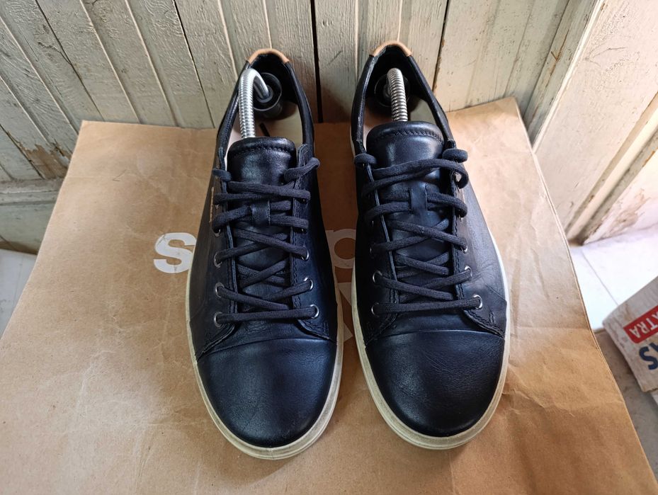 ''ECCO Soft 7''оригинални кожени сникърси 43 номер