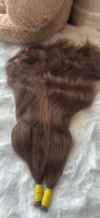 Славянска човешка коса 71 см 180 гр