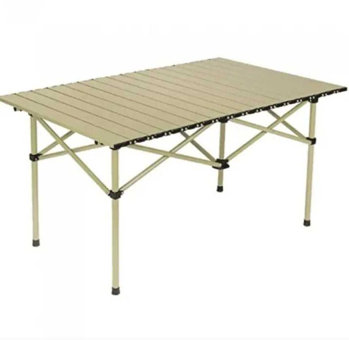 Masa Pliabila Camping Geanta Transport Aluminiu 120 x 55 x 50cm