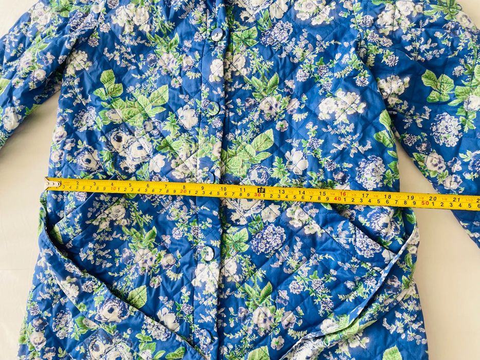 Quilted coat Superbitate florala
