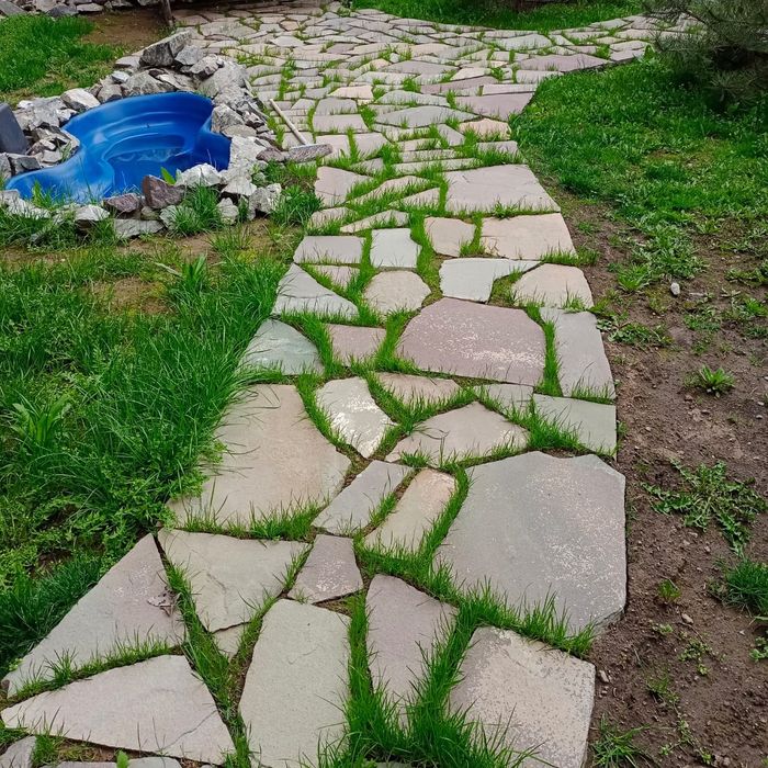 Камень плитняк Зелёный