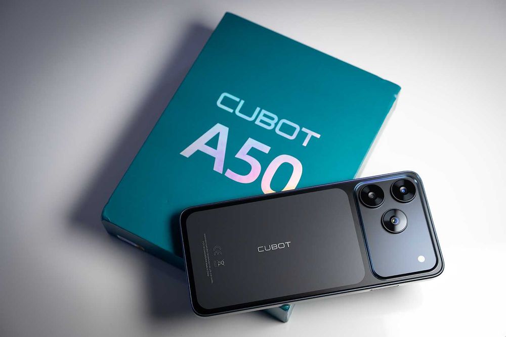 Cubot A50 - 6.6", 6GB+10GB/128GB, 5000mAh, 48MP, Android 16