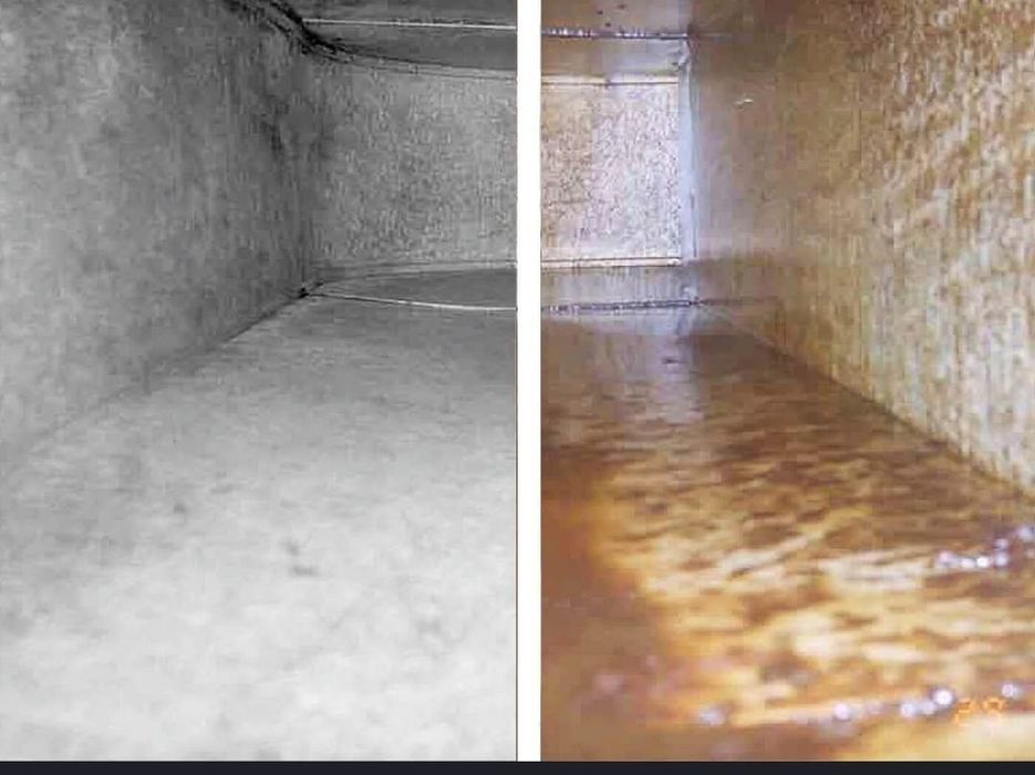 Чистка, сборка вентиляции