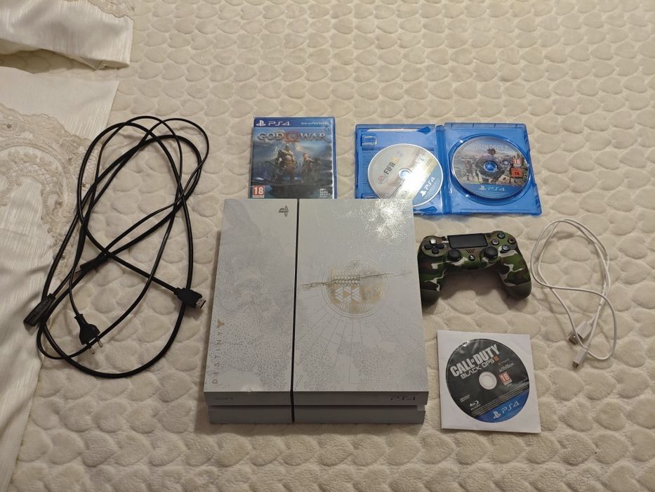 Consola PS4 Playstation 4 Destiny Edition 500gb + maneta + 4 jocuri
