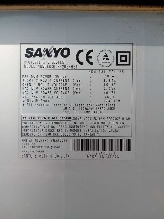 Panou solar si inverter