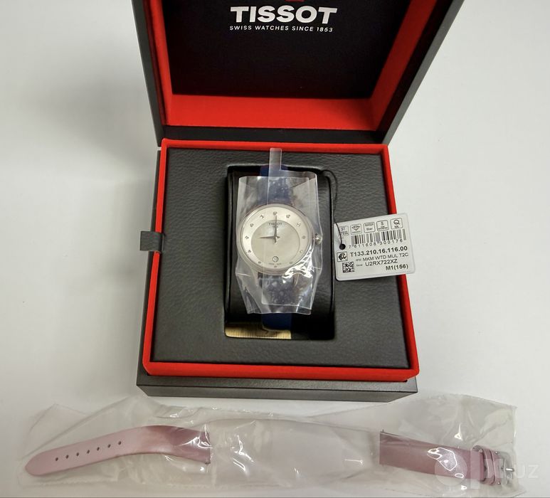 Оригинальные новые Tissot Odaci женские часы с бриллиантами Швейцария