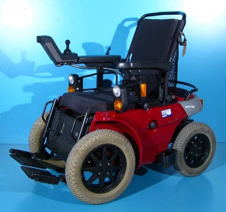 Carucior electric handicap Meyra Optimus 1 - garantie 12 luni