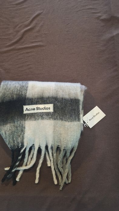 Eșarfă acne studios neagra