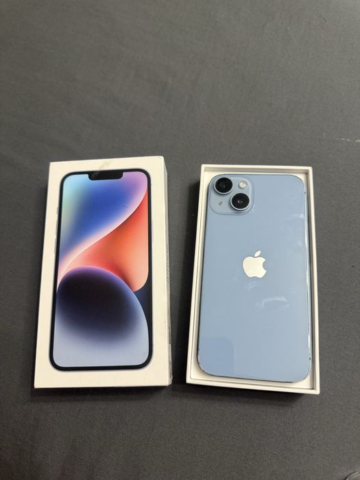 Айфон 14 с коробкой 128гб