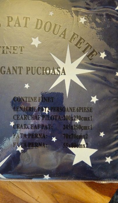 Lenjerie de pat nouă