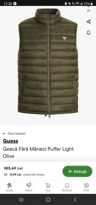 Vesta verde Guess