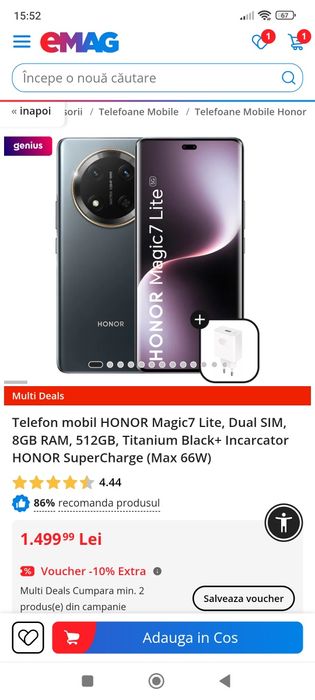 Honor magic 7 lite de 512