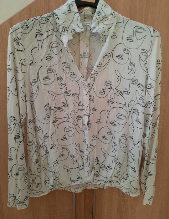 Camasa elegantă face abstract