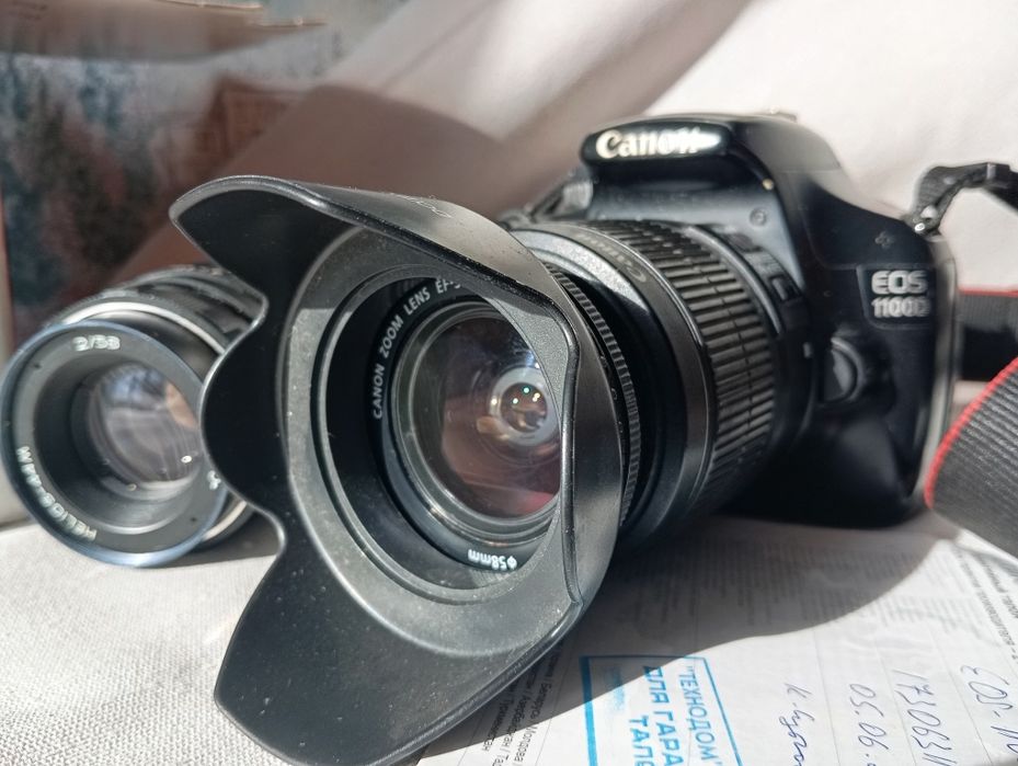 Фотоаппарат Canon eos 1100d