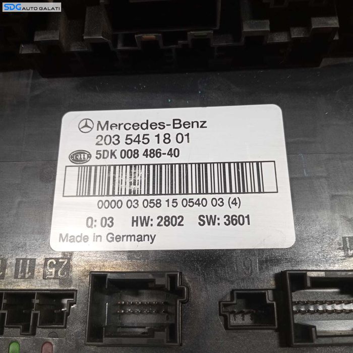 Panou Tablou Sigurante Mercedes Clasa E Class W210 1995 - 2002 Cod 2035451801 5DK00848640 [1268]