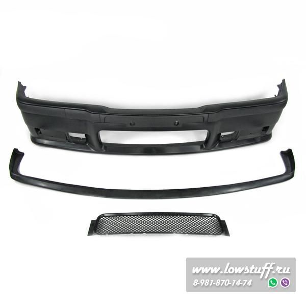 Губа М3 Е36 бампер нижняя