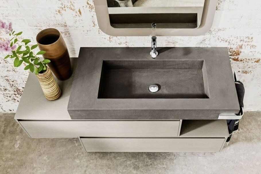 Керамогранитдан раковина.Раковины из керамогранита.