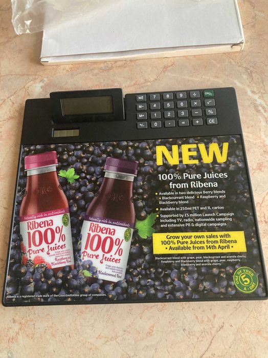 Подложка за мишка с калкулатор