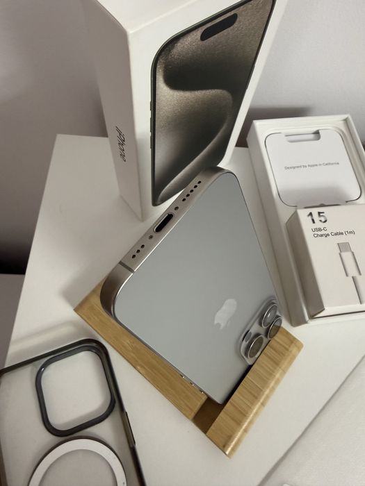 iPhone 15 Pro, 128Gb, Bat 91%, Impecabil