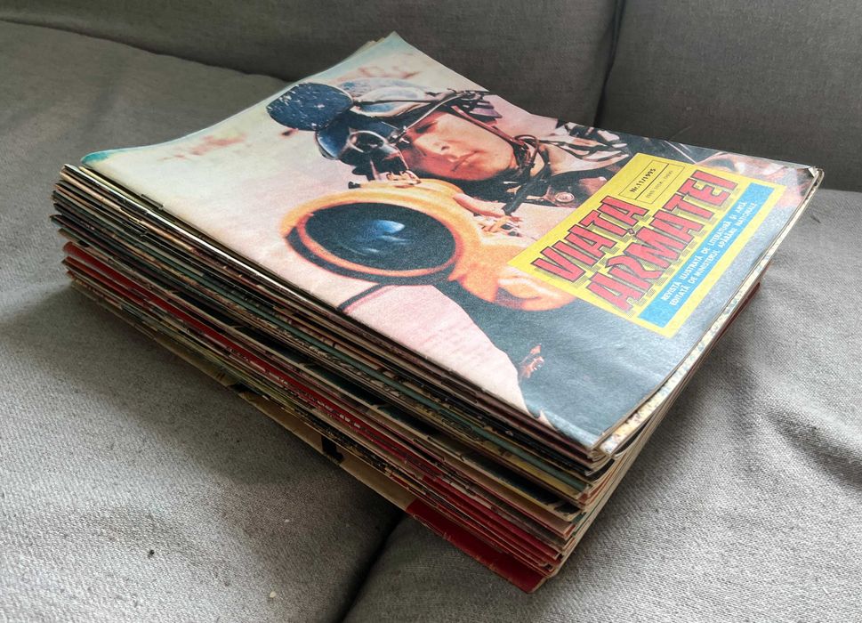 Lot reviste Viata Armatei Viata Militara anii 80 90