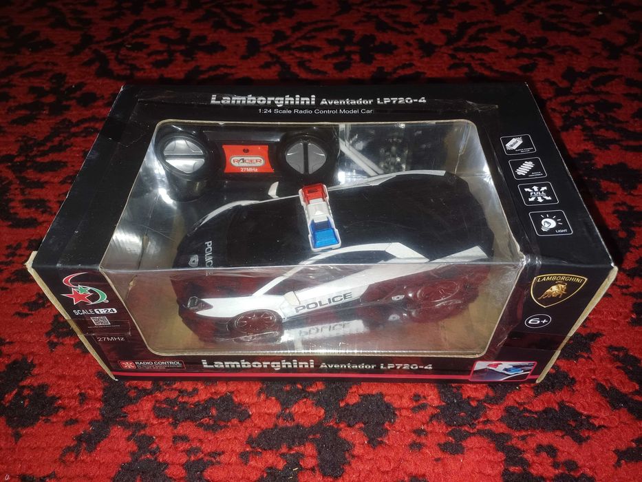 Jucarie Lamborghini Aventador LP720-4, scara 1:24, cu telecomanda, nou