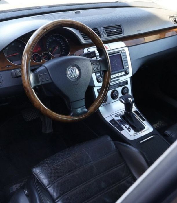 Interior piele vw passat b6 b7 CC piele perforata scaune bancheta  cotiera fete usi brec combi cu memorii