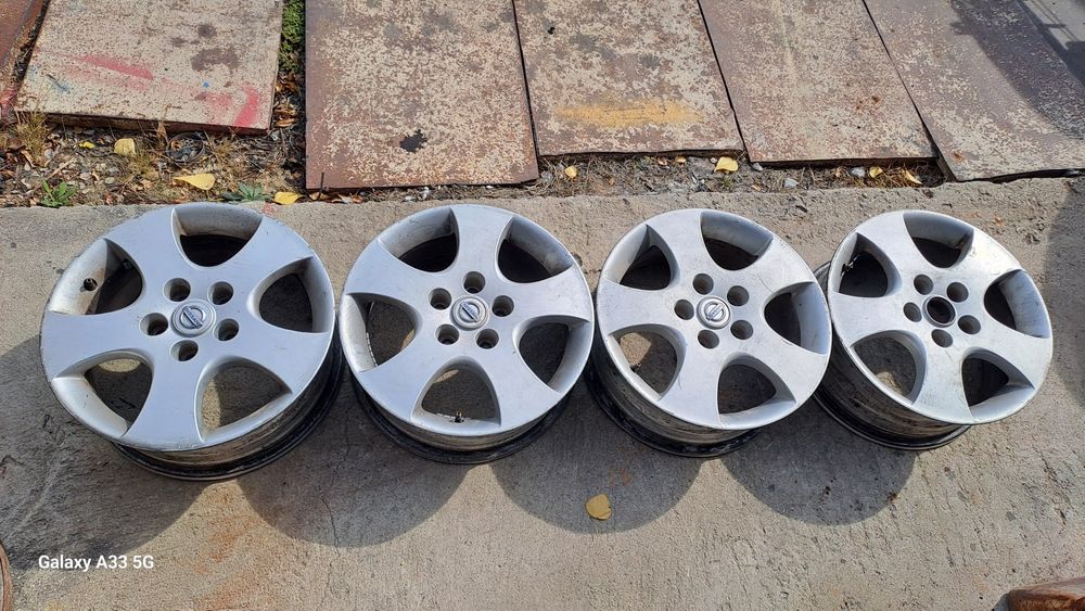 Алуминиеви джанти 16 цола 6.5Jx16 5x114.3 4 броя за NISSAN PRIMERA (P12)