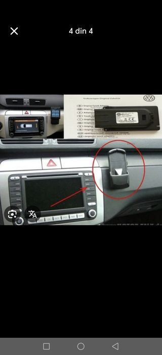 Adaptor Bluetooth VW hands free modul display