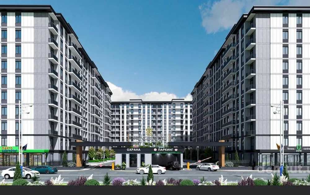 Новостройка ЖК Yangiabad Residence 2/7/10 кирпич 60,06 кв.м