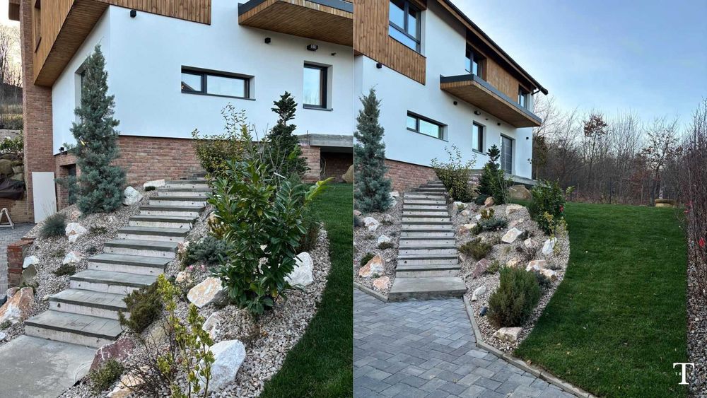 Amenajari gradini, Proiectare 3D - echipă de ingineri peisagiști