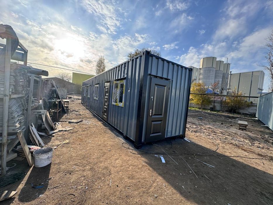 Контейнер  Кантенер домик офис продаж  kantener magazin Fast Fod